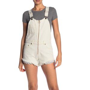 Free People Sunkissed Denim Short Overalls